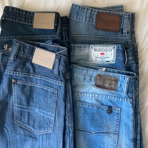 Bundle of 5 pairs of Buffalo jeans